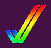 Amiga®-Regenbogen-Farbhaken